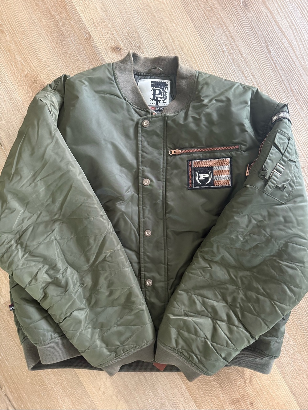Vintage Phat Farm Bomber Jacket - Men's Lightweight Coat